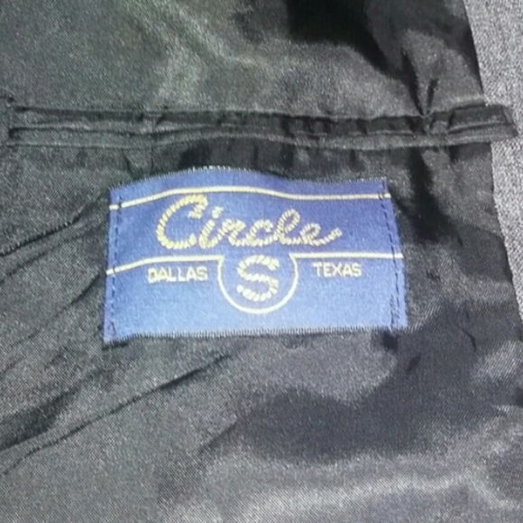 70s Circle Dallas Texas Vintage Western Jacket Blazer - Picture 4 of 8